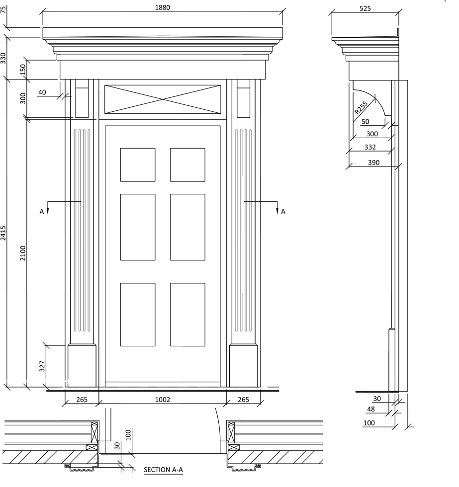 Avon Door Surround WBP-10963