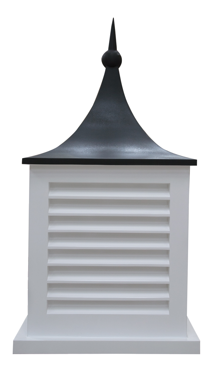 Wessex Building Products GRP dovecote tower with concave replica lead roof