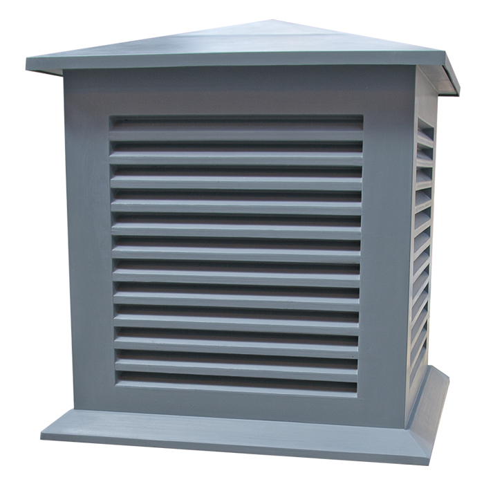 Wessex Building Products 70103 GRP dovecote tower with shallow pitch replica lead roof