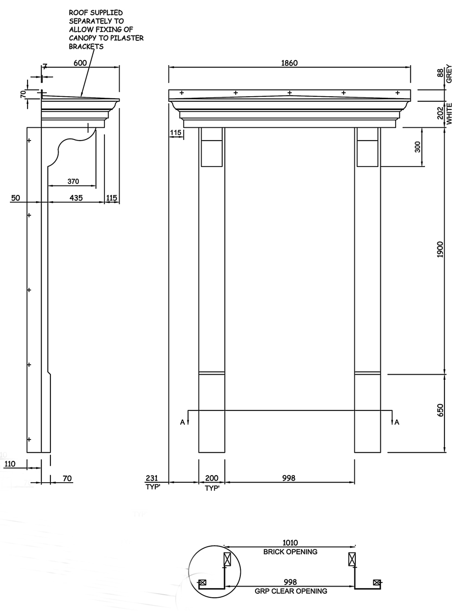 Windsor Door Surround WBP-40114